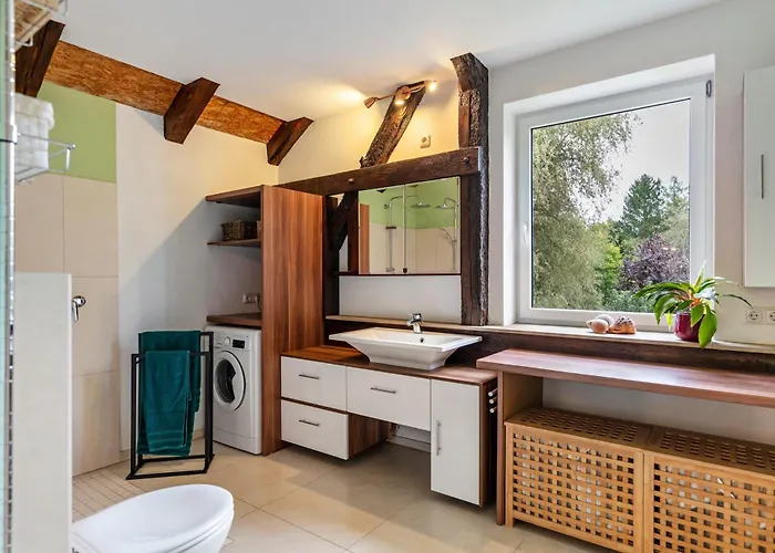 Am Stadtrand Im Grünen Apartamento *